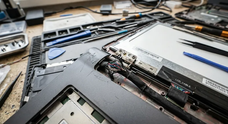 Замена шлейфа матрицы ноутбука Acer Aspire